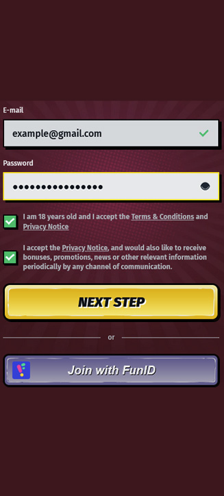 AllySpin-Registrierungsprozess auf dem Handy AllySpin-Registrierungsprozess auf dem Handy
